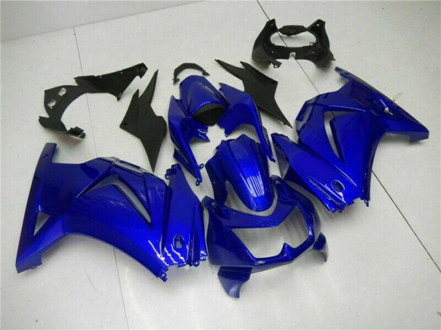 Brillant Bleu Carénage Kawasaki EX250 2008-2012 Brillant Bleu Carénage Kawasaki EX250 2008-2012