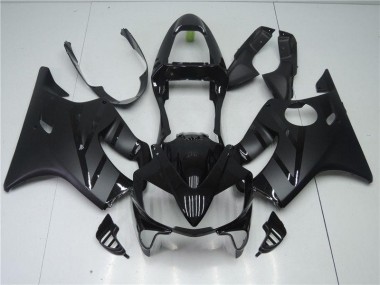Brillant Noir Mat Carénage Honda CBR 600 F4i 2001-2003