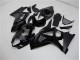 Brillant Noir Mat Carénage Suzuki GSXR 1000 K7 2007-2008 Brillant Noir Mat Carénage Suzuki GSXR 1000 K7 2007-2008