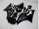 Brillant Noir Mat Carénage Yamaha R6 2006-2007 Brillant Noir Mat Carénage Yamaha R6 2006-2007