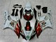 Brun Blanc Carénage Yamaha R6 2006-2007 Brun Blanc Carénage Yamaha R6 2006-2007