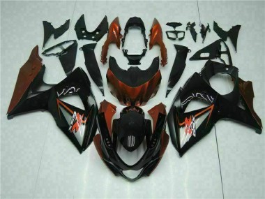 Brun Noir Carénages Suzuki GSXR 1000 K9 2009-2016