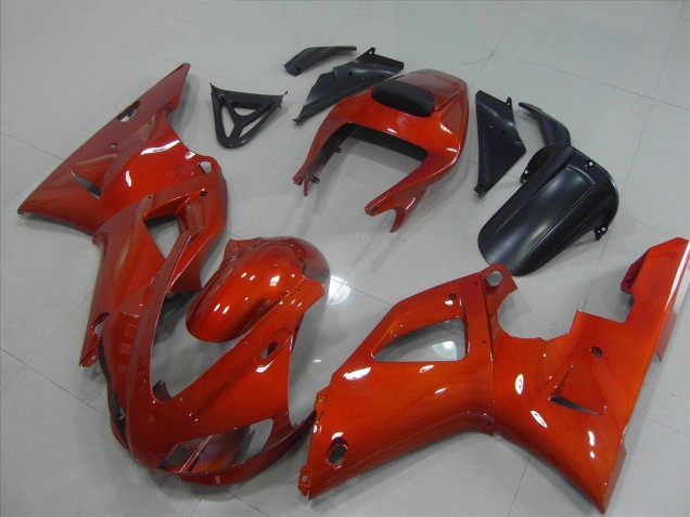Dark Orange Carénage Yamaha R1 1998-1999 Dark Orange Carénage Yamaha R1 1998-1999