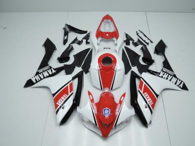 Factory Rouge Blanc Carénage Yamaha R1 2007-2008