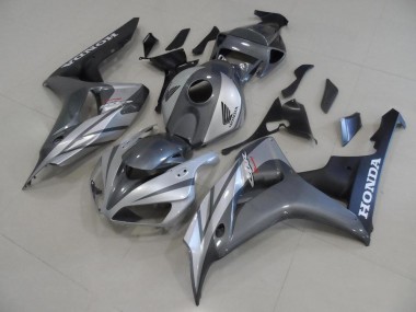 Gris Argent et Noir Mat Carénage Honda CBR 1000 RR 2006-2007