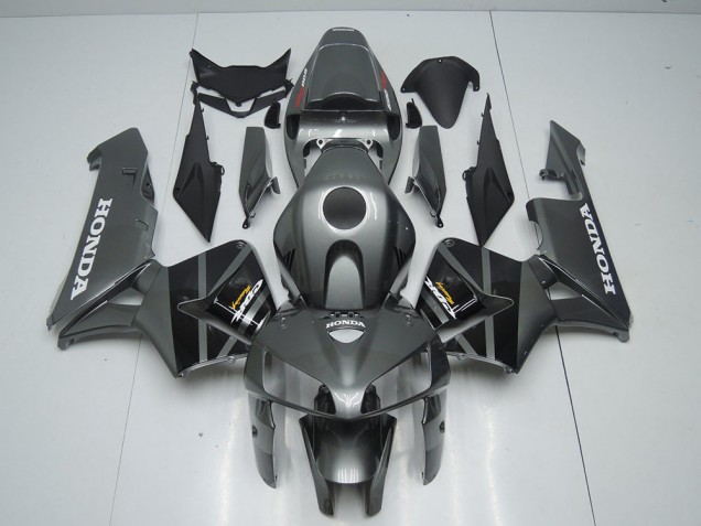 Gris Noir Carénage Honda CBR 600 RR 2005-2006 Gris Noir Carénage Honda CBR 600 RR 2005-2006