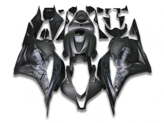 Gris Noir Carénage Honda CBR 600 RR 2009-2012 Gris Noir Carénage Honda CBR 600 RR 2009-2012