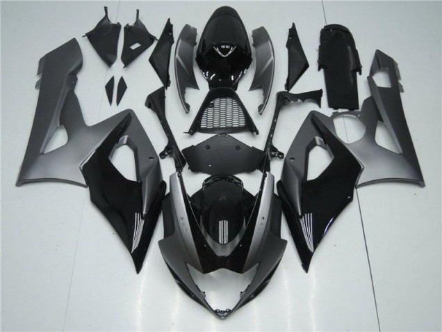 Gris Noir Carénage Suzuki GSXR 1000 K5 2005-2006 Gris Noir Carénage Suzuki GSXR 1000 K5 2005-2006