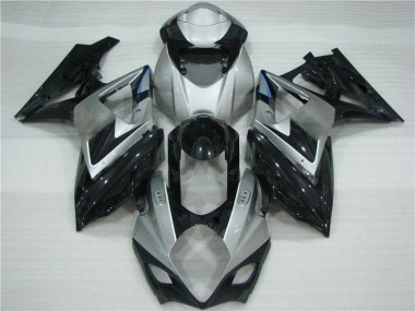Gris Noir Carénage Suzuki GSXR 1000 K7 2007-2008