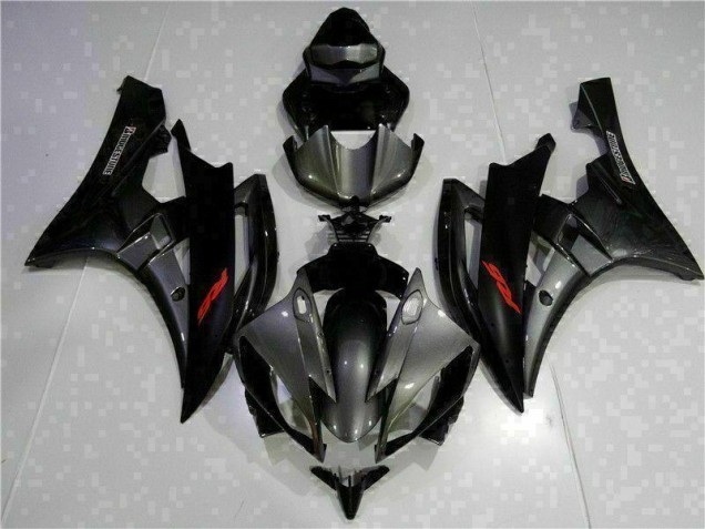 Gris Noir Carénages Yamaha R6 2006-2007 Gris Noir Carénages Yamaha R6 2006-2007
