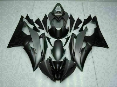 Gris Noir Carénages Yamaha R6 2008-2016