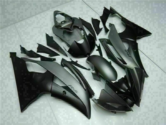 Gris Noir Carénages Yamaha R6 2008-2016 Gris Noir Carénages Yamaha R6 2008-2016