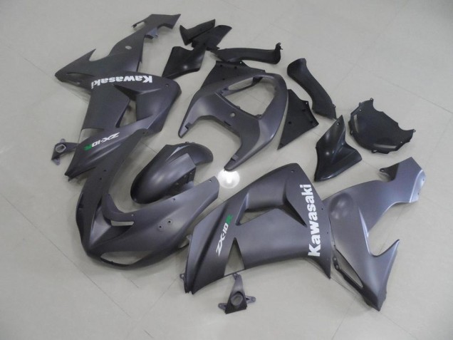 Gris avec Blanc Décalque Carénage Kawasaki ZX10R 2006-2007 Gris avec Blanc Décalque Carénage Kawasaki ZX10R 2006-2007