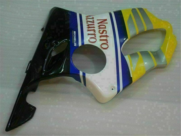 Jaune Argent Nastro Azzurro Carénage Honda CBR 600 F4i 2001-2003 Jaune Argent Nastro Azzurro Carénage Honda CBR 600 F4i 2001-2003