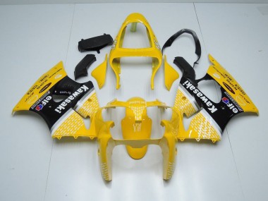 Jaune Arrow Carénage Kawasaki ZX6R 2000-2002