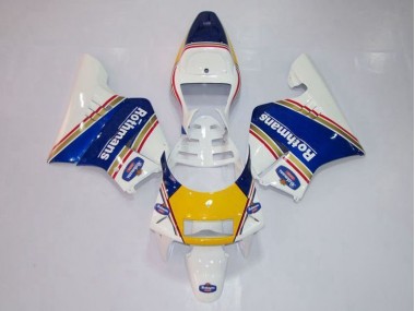 Jaune Blanc Bleu Carénage Honda NSR 250 MC28 P4 1994-1996