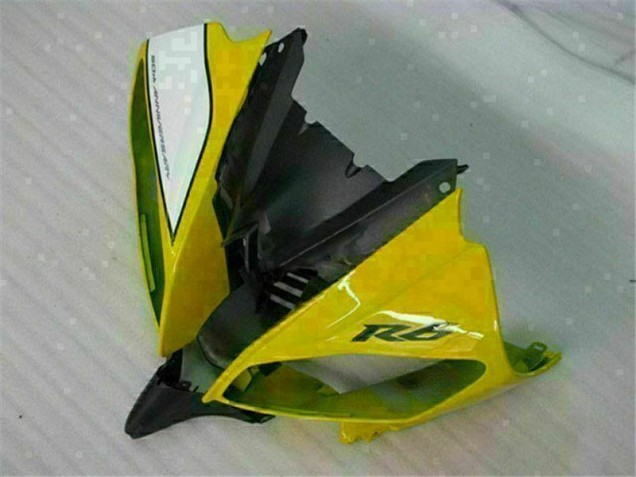 Jaune Blanc Carénage Yamaha R6 2008-2016 Jaune Blanc Carénage Yamaha R6 2008-2016