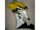 Jaune Blanc Noir Carénage Yamaha R6 2006-2007 Jaune Blanc Noir Carénage Yamaha R6 2006-2007
