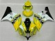 Jaune Blanc Noir Carénages Yamaha R6 2006-2007 Jaune Blanc Noir Carénages Yamaha R6 2006-2007