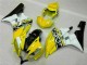 Jaune Blanc Noir Carénages Yamaha R6 2006-2007 Jaune Blanc Noir Carénages Yamaha R6 2006-2007