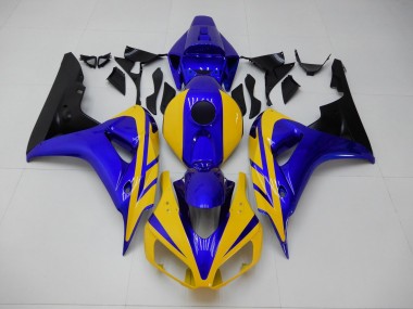 Jaune Bleu Carénage Honda CBR 1000 RR 2006-2007