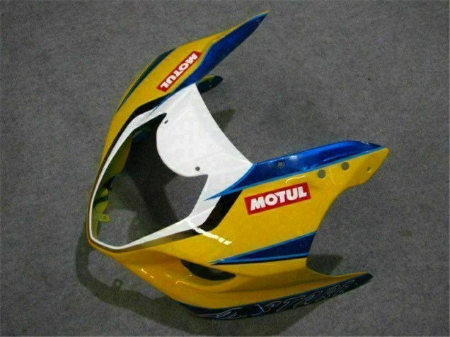 Jaune Bleu Carénage Suzuki GSXR 1000 K3 2003-2004 Jaune Bleu Carénage Suzuki GSXR 1000 K3 2003-2004