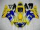 Jaune Bleu Carénage Yamaha R6 1998-2002 Jaune Bleu Carénage Yamaha R6 1998-2002