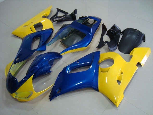 Jaune Bleu Carénages Yamaha R6 1998-2002 Jaune Bleu Carénages Yamaha R6 1998-2002