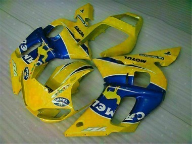 Jaune Bleu Carrosserie Yamaha R6 1998-2002