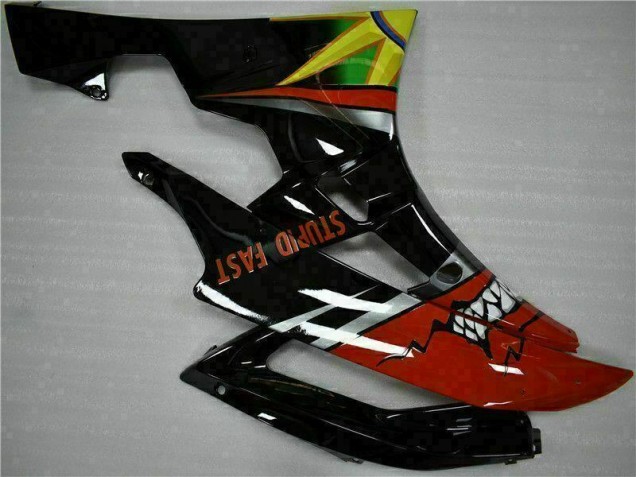 Jaune Bleu Rouge Carénage Yamaha R6 2006-2007 Jaune Bleu Rouge Carénage Yamaha R6 2006-2007