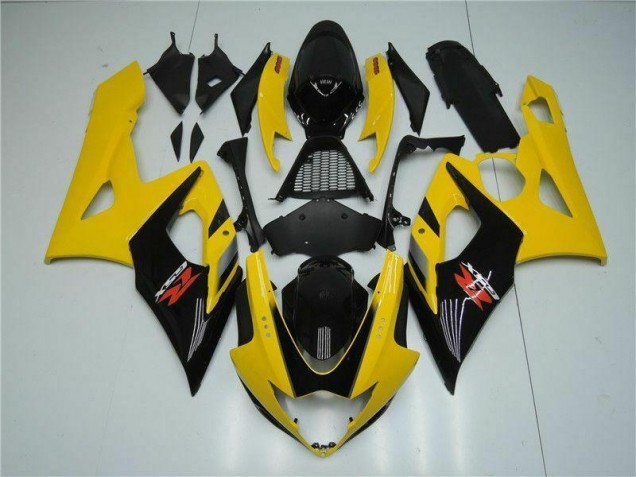 Jaune Carénage Suzuki GSXR 1000 K5 2005-2006 Jaune Carénage Suzuki GSXR 1000 K5 2005-2006