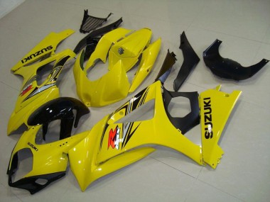 Jaune Carénage Suzuki GSXR 1000 K7 2007-2008