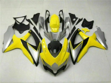 Jaune Carénage Suzuki GSXR 600 / 750 K8 2008-2010