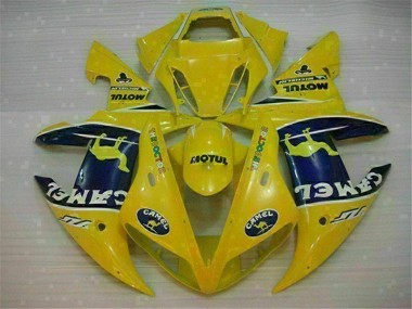 Jaune Carénage Yamaha R1 2002-2003