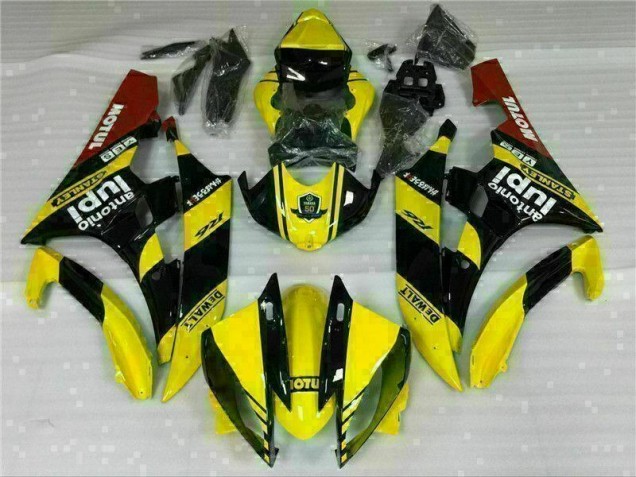Jaune Carénage Yamaha R6 2006-2007 Jaune Carénage Yamaha R6 2006-2007