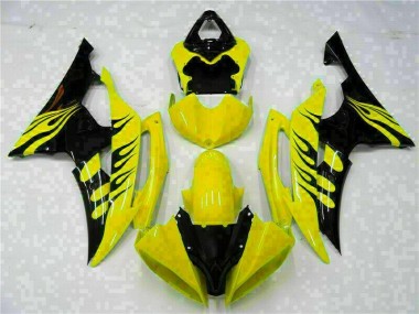 Jaune Carénage Yamaha R6 2008-2016