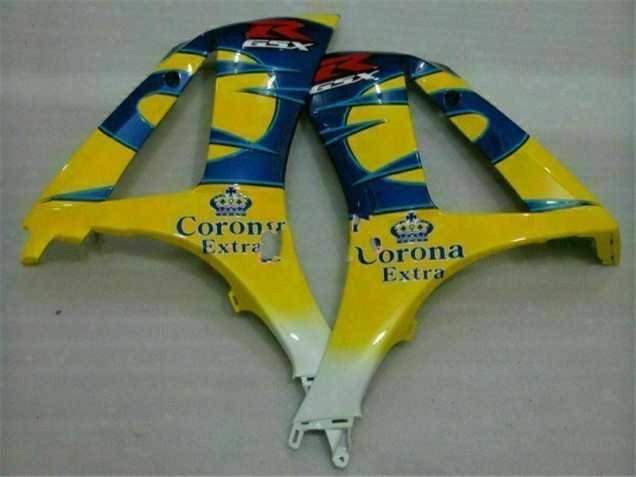 Jaune Carénages Suzuki GSXR 1000 K7 2007-2008
