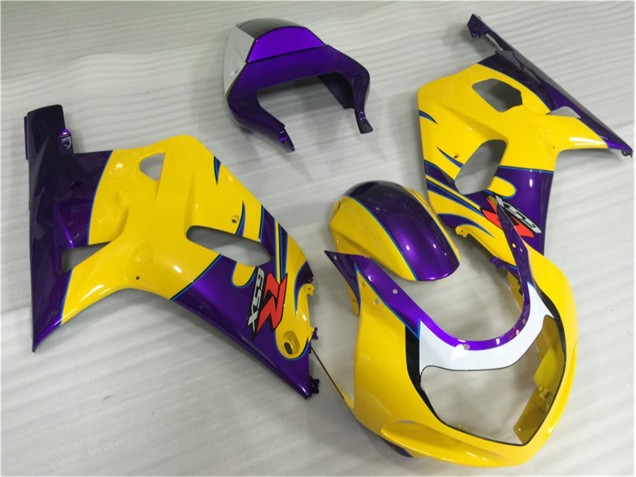 Jaune Carénages Suzuki GSXR 600 / 750 K1 K2 K3 2001-2003 Jaune Carénages Suzuki GSXR 600 / 750 K1 K2 K3 2001-2003