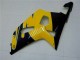 Jaune Carrosserie Suzuki GSXR 600 / 750 K1 K2 K3 2001-2003 Jaune Carrosserie Suzuki GSXR 600 / 750 K1 K2 K3 2001-2003