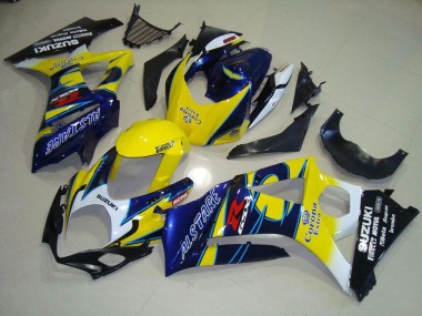 Jaune Corona Carénage Suzuki GSXR 1000 K7 2007-2008
