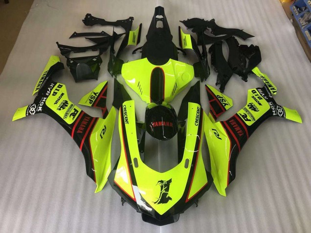 Jaune Dragon Décalque Carénage Yamaha R1 2015-2019 Jaune Dragon Décalque Carénage Yamaha R1 2015-2019