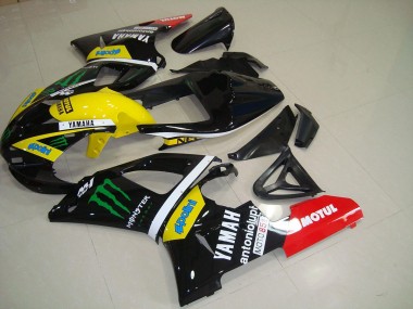 Jaune Monster Carénage Yamaha R1 2000-2001