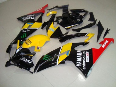 Jaune Monster Carénage Yamaha R6 2008-2016