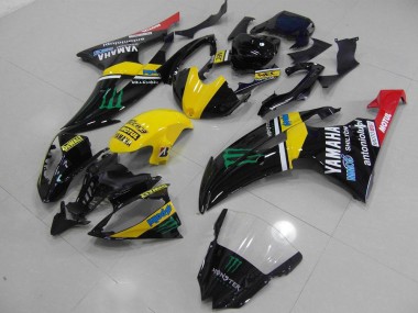 Jaune Monster Carrosserie Yamaha R6 2008-2016
