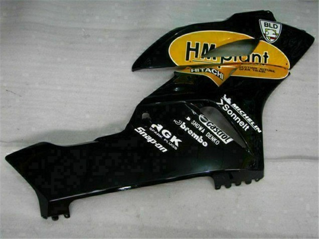 Jaune Noir Carénage Honda CBR 1000 RR 2004-2005 Jaune Noir Carénage Honda CBR 1000 RR 2004-2005