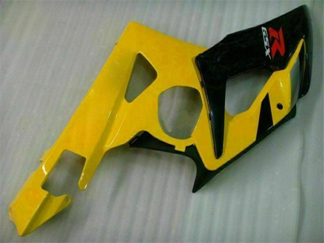 Jaune Noir Carénages Suzuki GSXR 1000 K5 2005-2006 Jaune Noir Carénages Suzuki GSXR 1000 K5 2005-2006