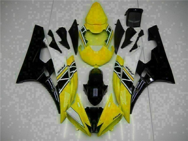 Jaune Noir Carrosserie Yamaha R6 2006-2007 Jaune Noir Carrosserie Yamaha R6 2006-2007