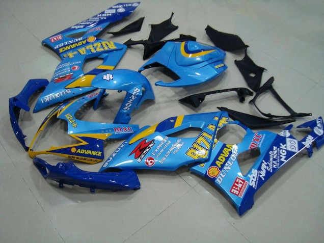 Light Bleu Rizla Carénage Suzuki GSXR 1000 K5 2005-2006 Light Bleu Rizla Carénage Suzuki GSXR 1000 K5 2005-2006