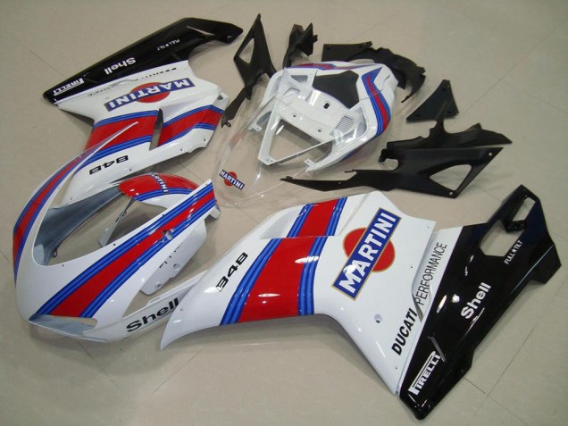 Martini Carénage Ducati 848 1098 1198 2007-2014 Martini Carénage Ducati 848 1098 1198 2007-2014