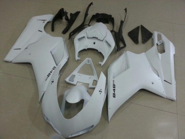 Matte Blanc Carénage Ducati 848 1098 1198 2007-2014